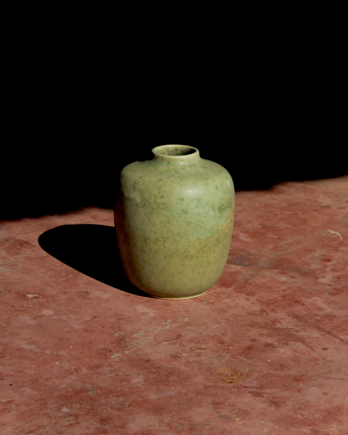 Green Glazed Vase