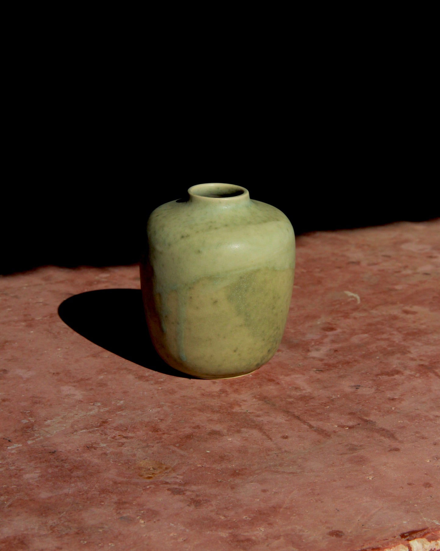 Green Glazed Vase